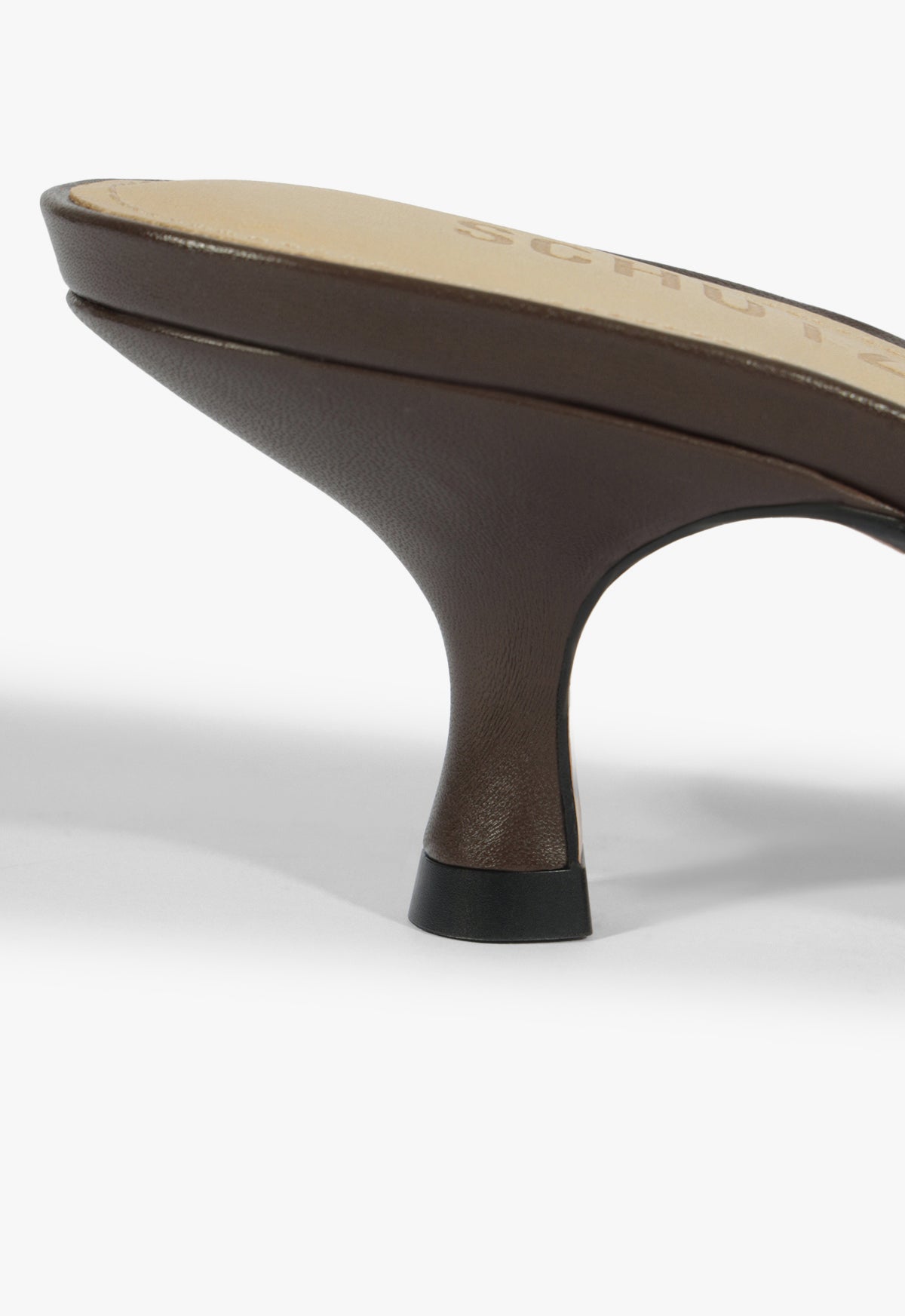 Tara Mule Mid Leather Sandal Resort 26 - Schutz Shoes