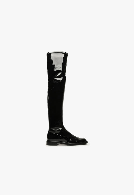 Kaolin Over the Knee Patent Leather  Boot Boots CO 5 Black Patent Leather - Schutz Shoes