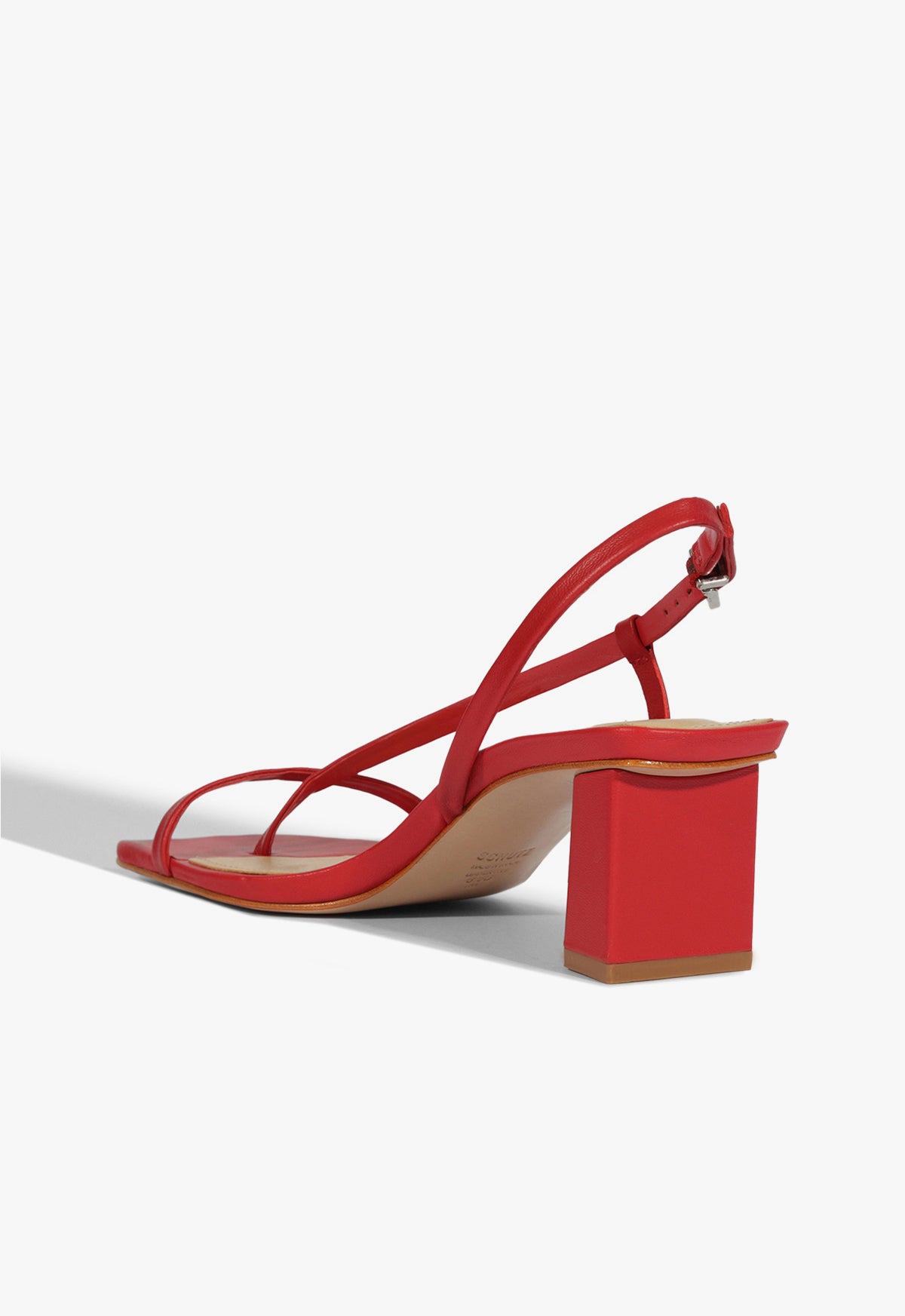 Heloise Mid Block Leather Sandal Sandals Spring 25 - Schutz Shoes