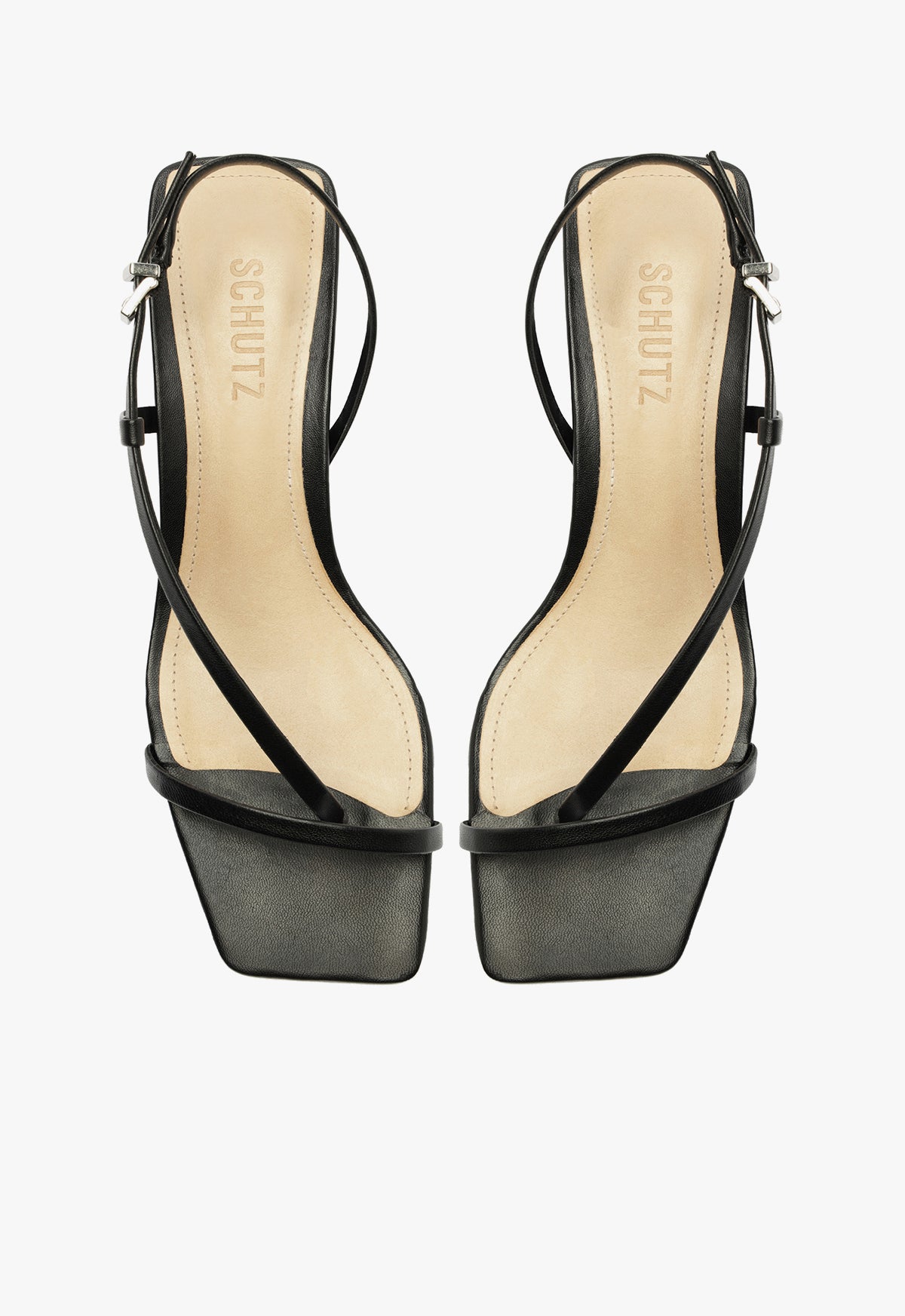 Heloise Mid Block Leather Sandal Spring 25 - Schutz Shoes