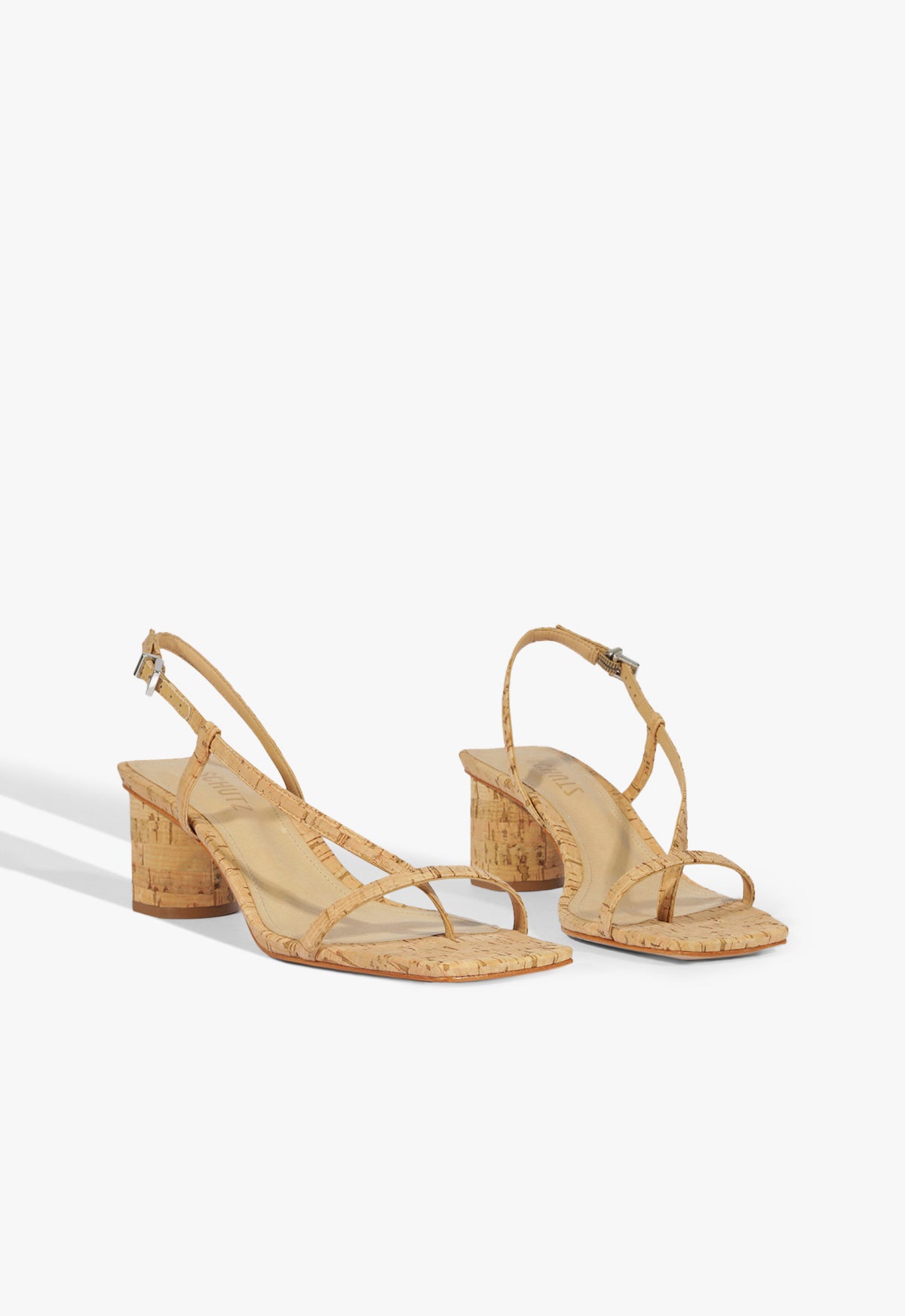 Heloise Mid Cork Sandal Sandals Spring 25 - Schutz Shoes