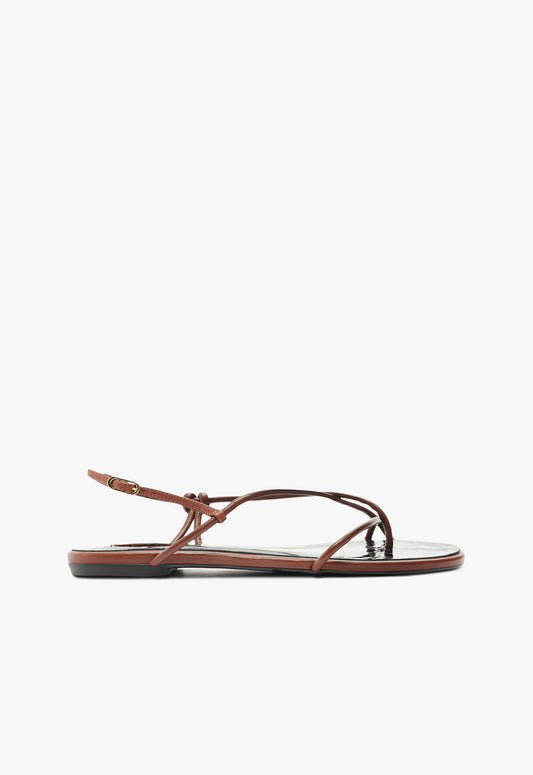 Malta Flat Sandal Resort 25 5 Black Synthetic - Schutz Shoes