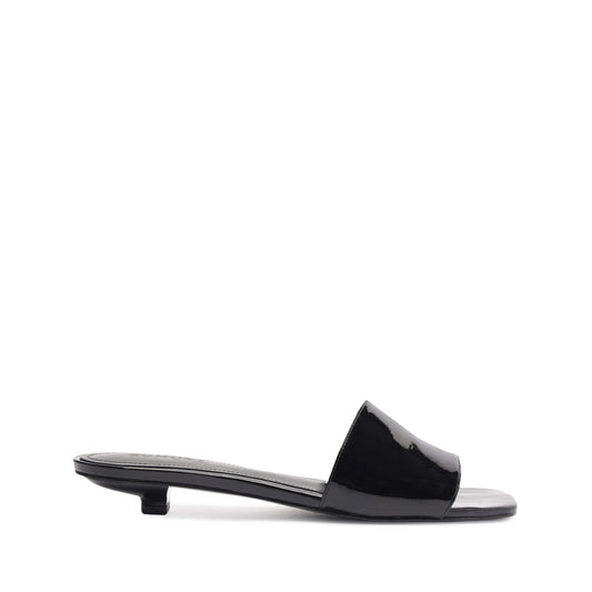 Avery Patent Leather Sandal SPRING 24 5 Black Patent Leather - Schutz Shoes