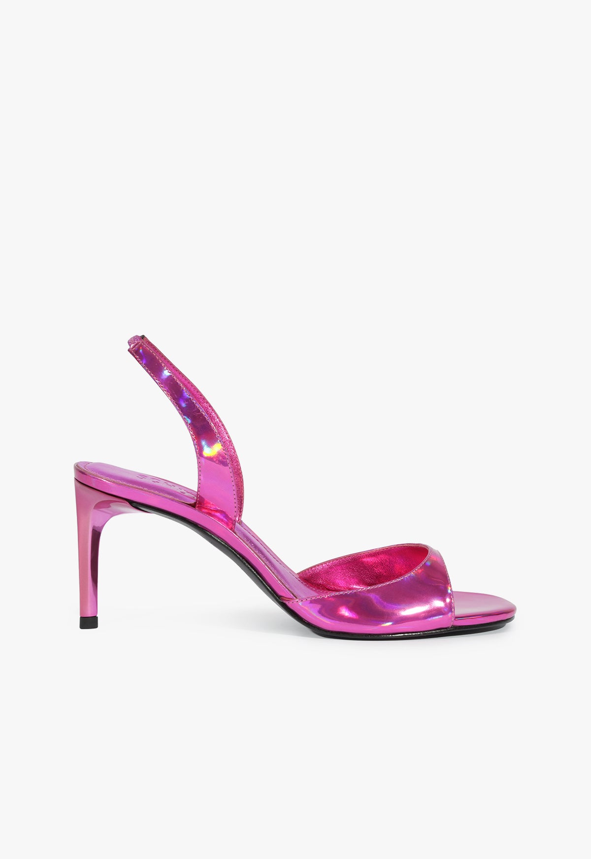 Scarlett Sling Mid Specchio Sandal Sandals Pre Fall 24 5 Fuchsia Specchio - Schutz Shoes