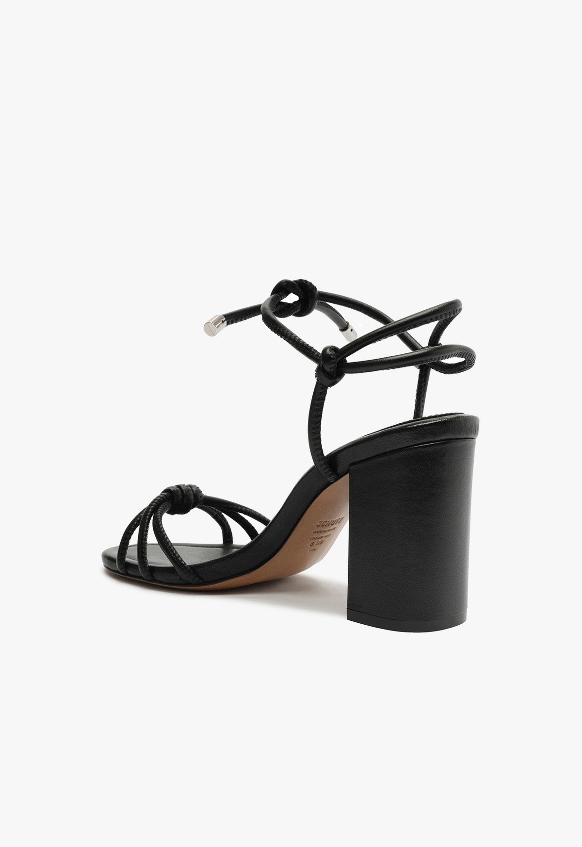 Kate High Block Leather Sandal Sandals SUMMER 24 - Schutz Shoes