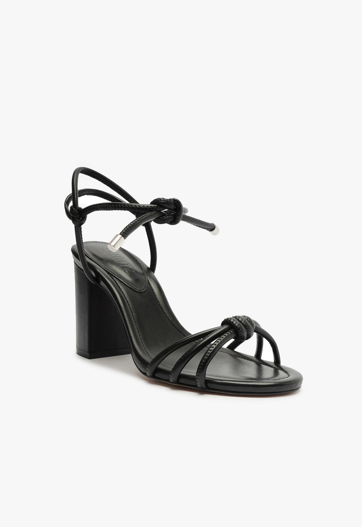 Kate High Block Leather Sandal Sandals SUMMER 24 - Schutz Shoes