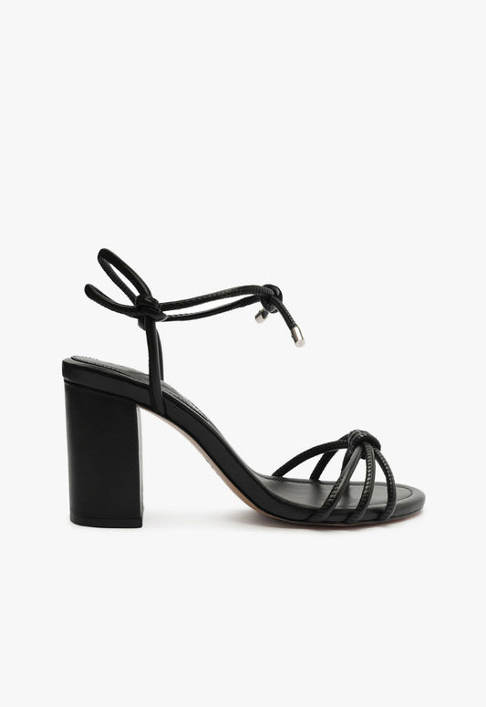 Kate High Block Leather Sandal