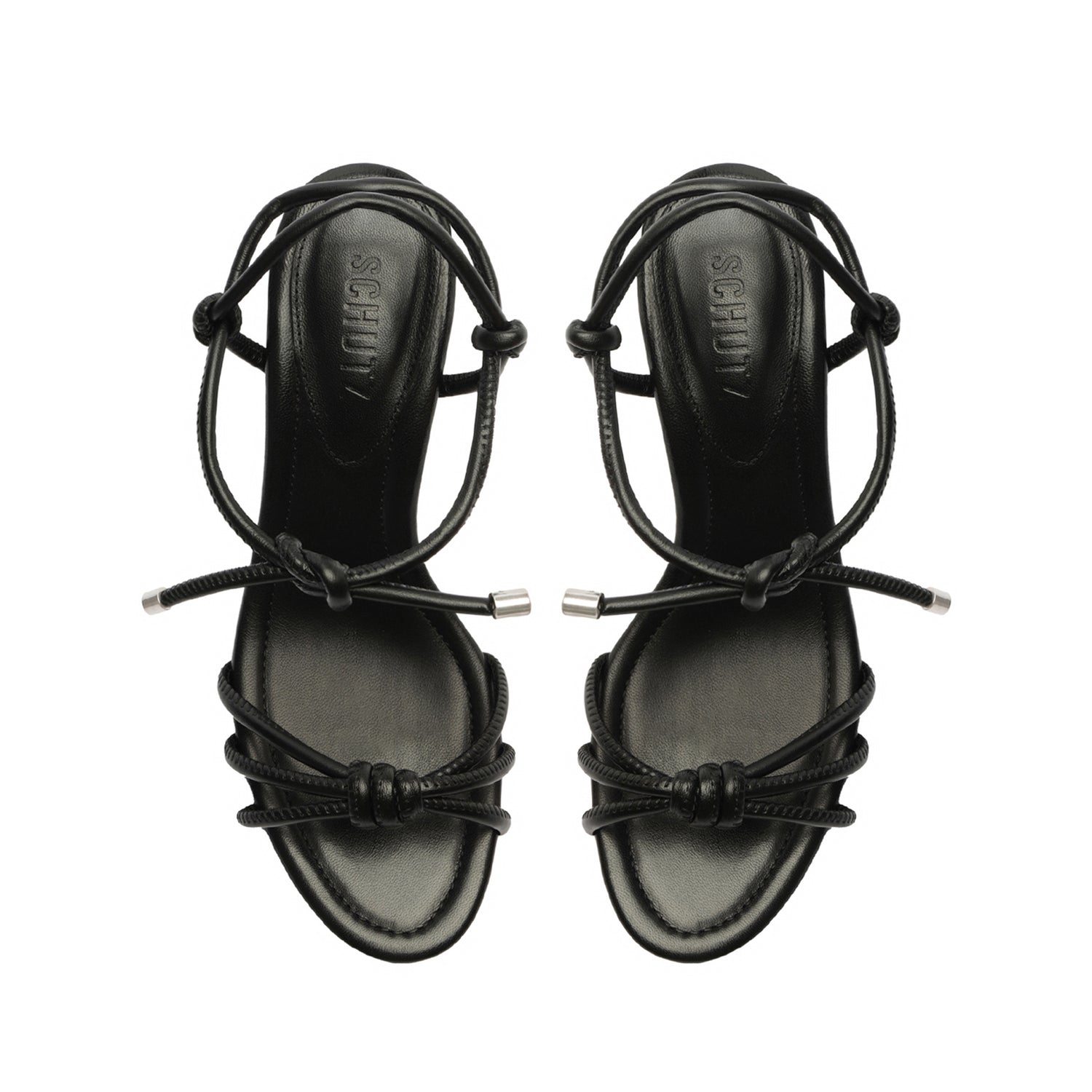 Kate High Block Leather Sandal – SCHUTZ