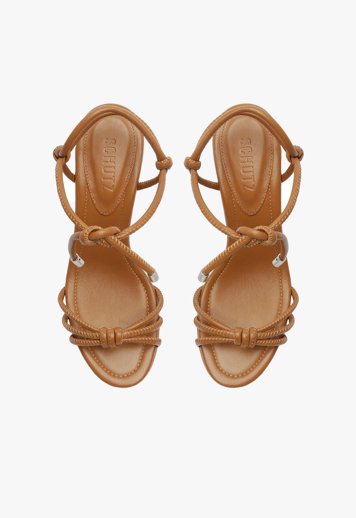 Kate High Block Leather Sandal Sandals SUMMER 24 - Schutz Shoes