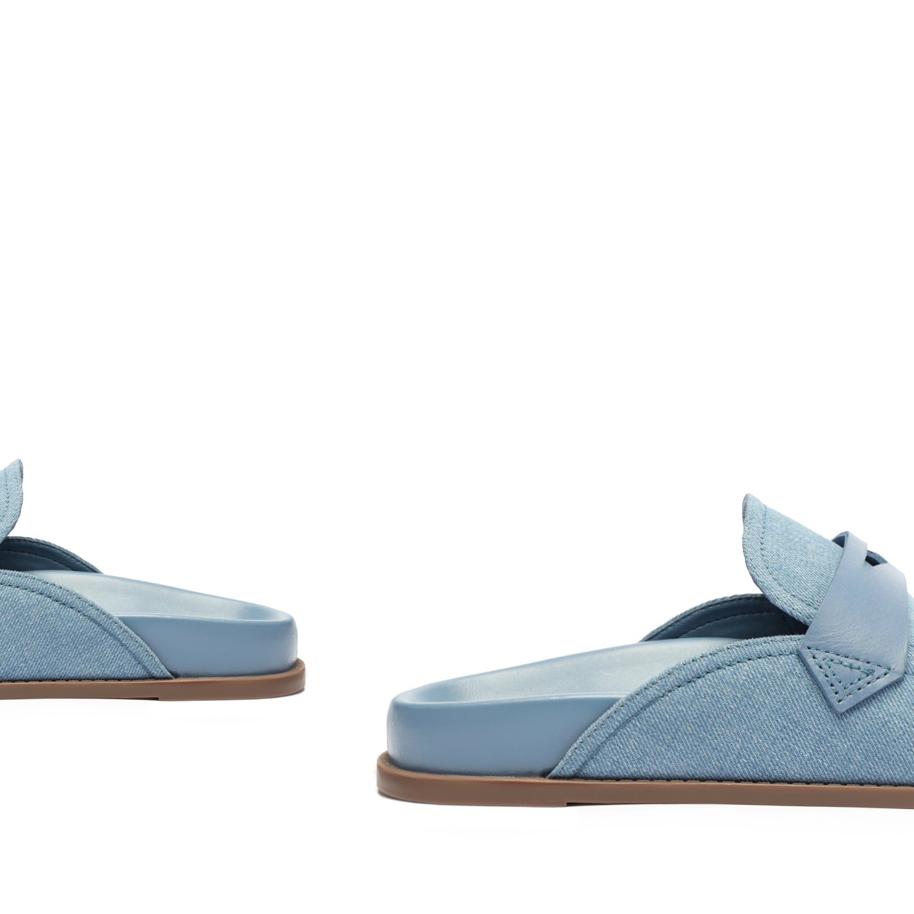 Ava Denim Flat Flats SPRING 24    - Schutz Shoes