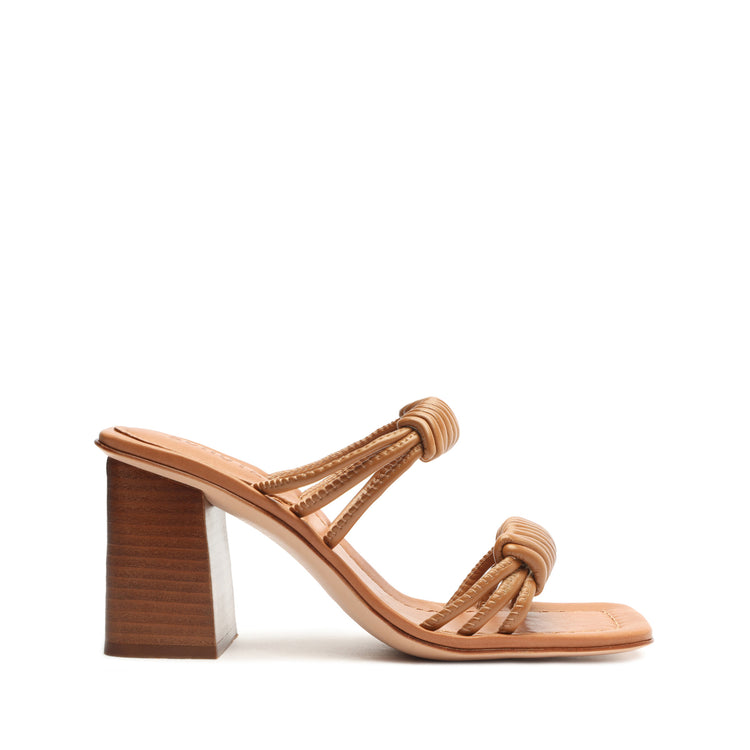 Binky Casual Leather Sandal Sandals Summer 23 5 Brown Leather - Schutz Shoes