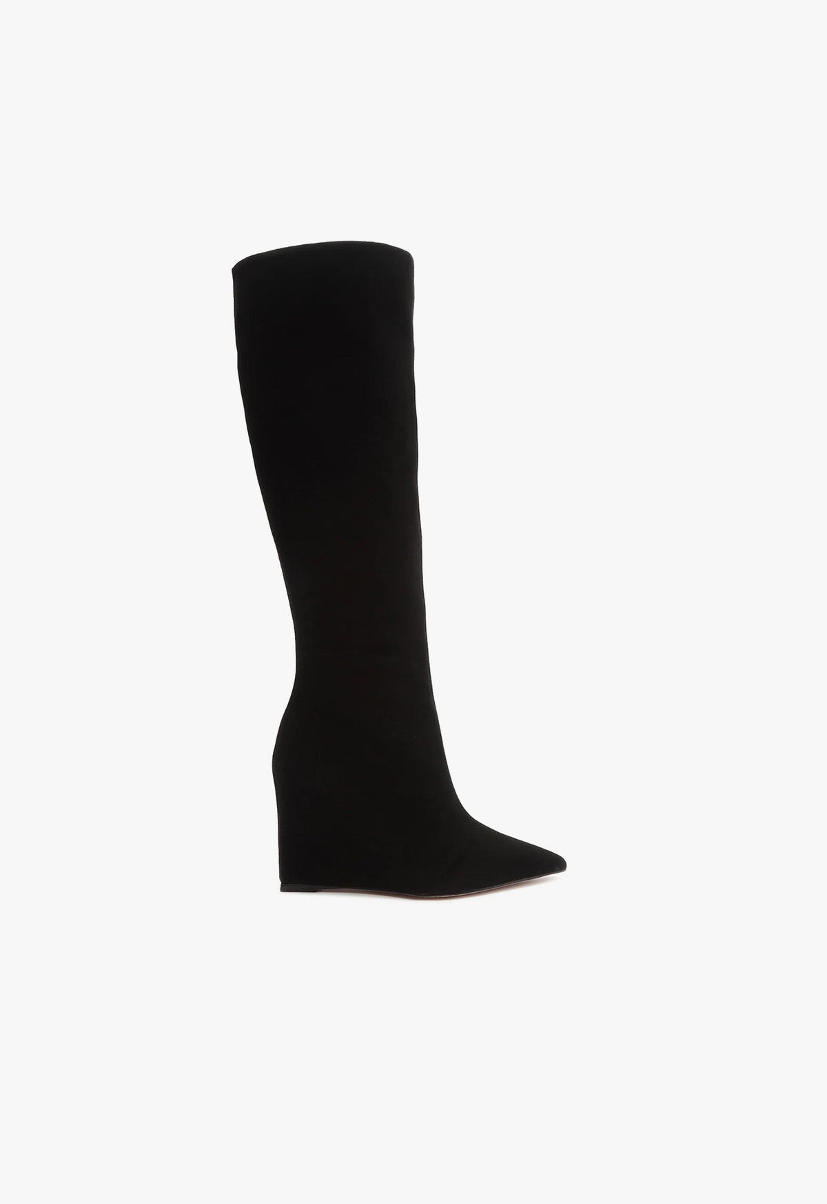 Asya Up Suede Boot Boots FALL 23 5 Black Suede - Schutz Shoes