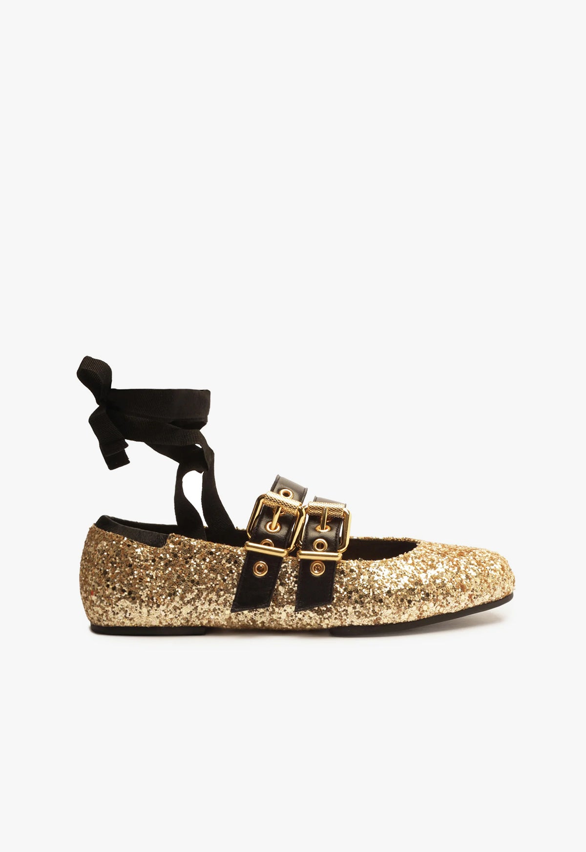 Raika Glam Flat 5 Platina Deluxe Nappa - Schutz Shoes