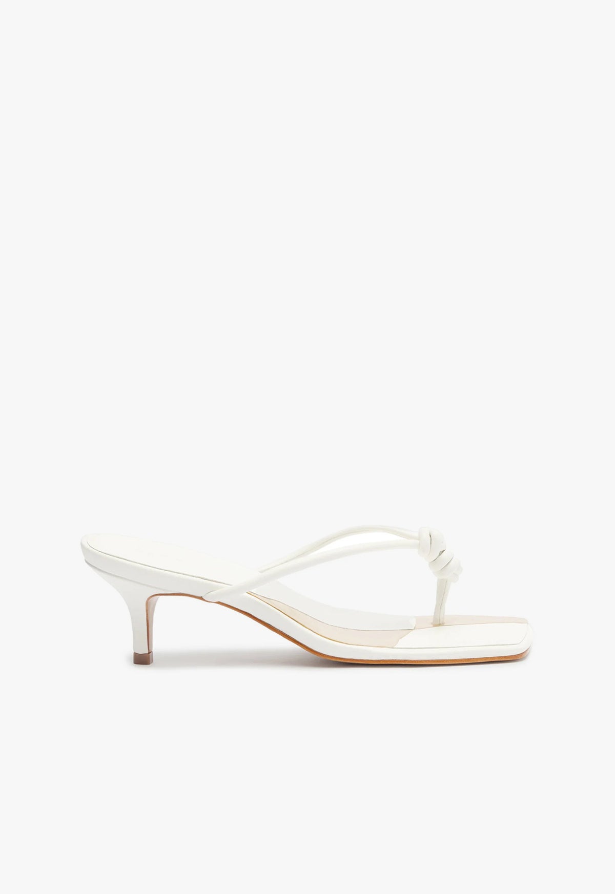 Poppy Sandal Sandals High Summer 24 5 White Leather - Schutz Shoes