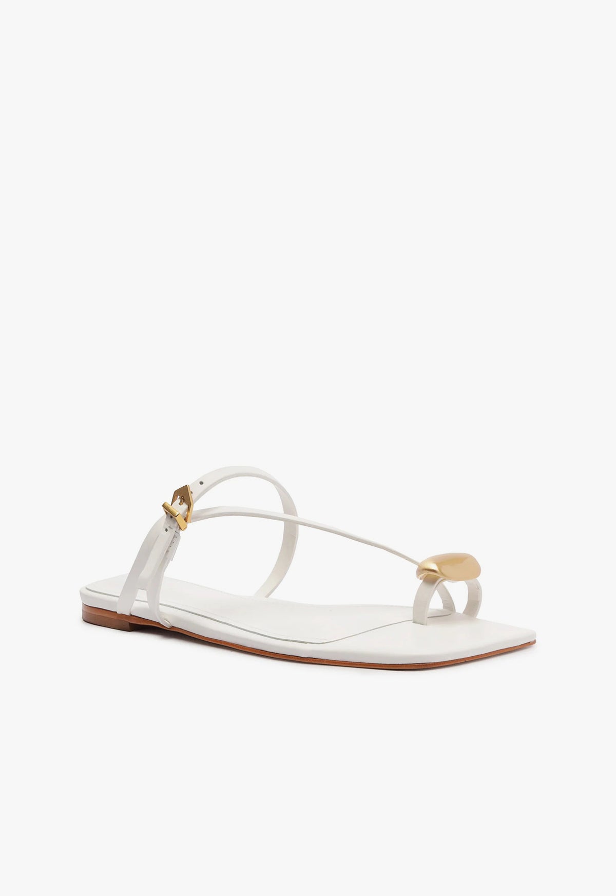 Elysa Leather Sandal Flats SPRING 24 - Schutz Shoes