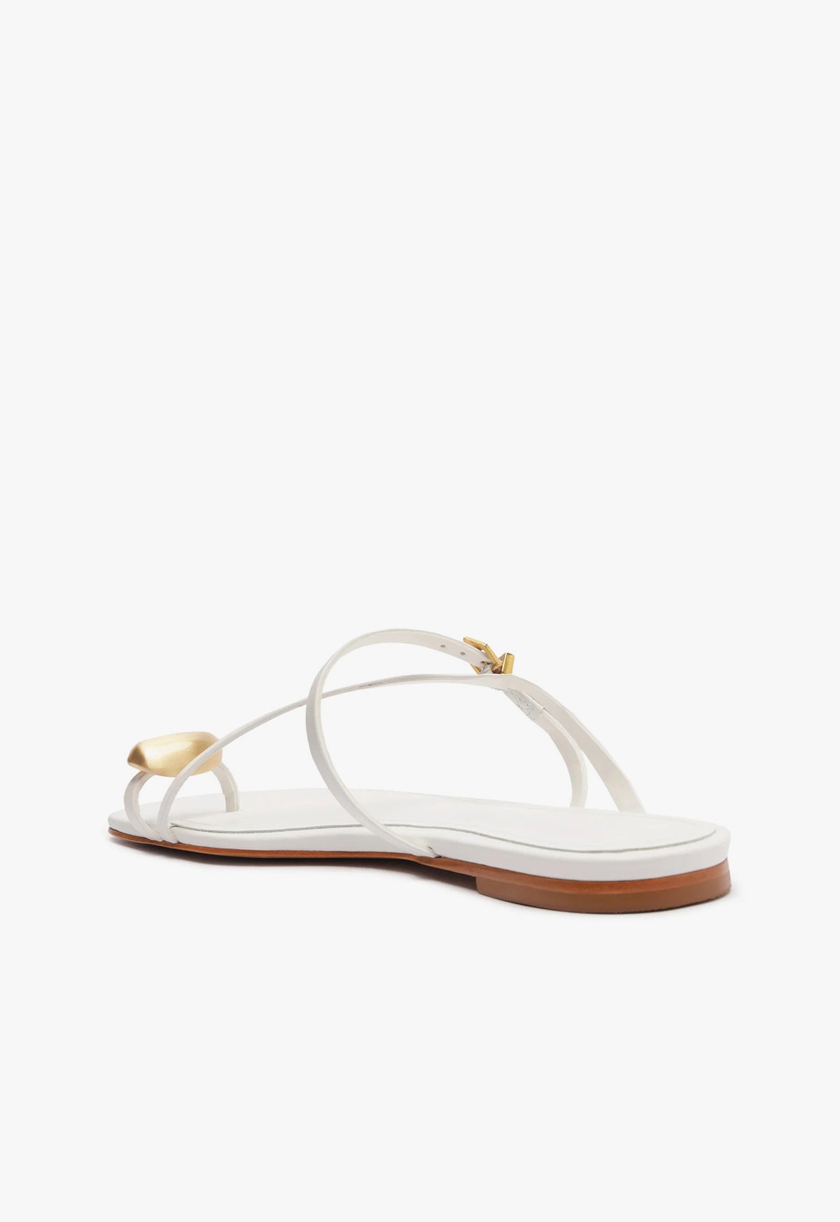 Elysa Leather Sandal Flats SPRING 24 - Schutz Shoes