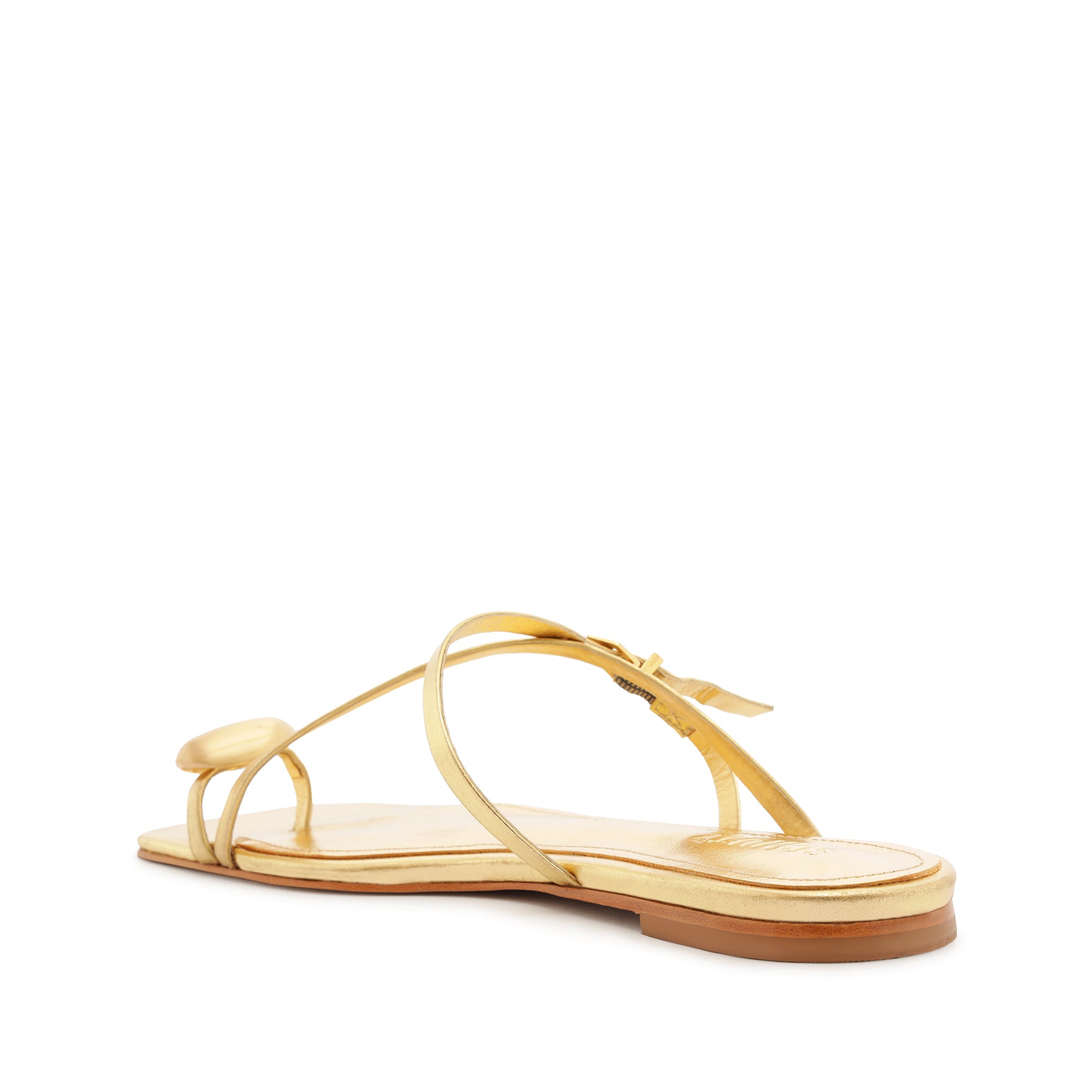 Elysa Leather Sandal Flats SPRING 24    - Schutz Shoes