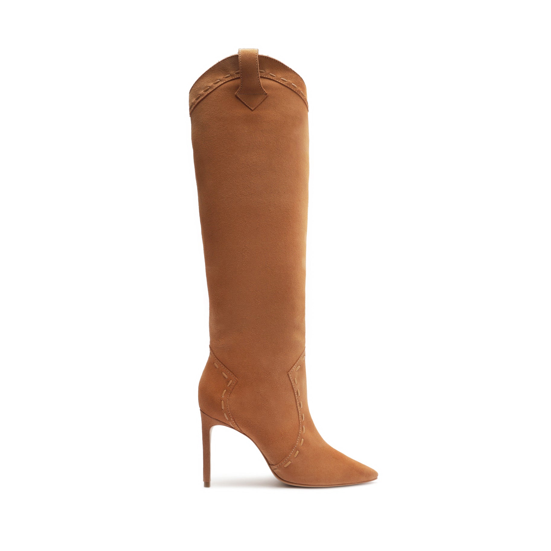 Eliana Suede Boot Boots FALL 23 5 Honey Peach Suede - Schutz Shoes