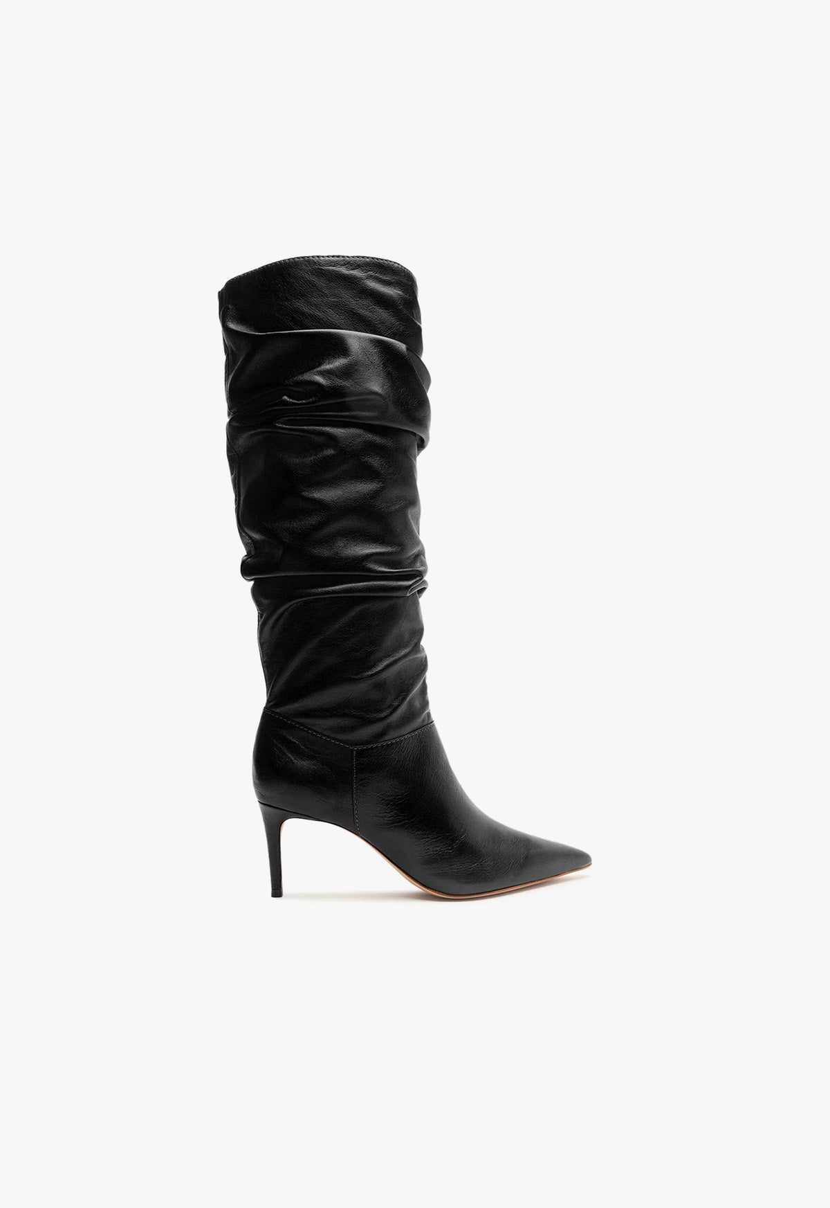 Ashlee Up Soft Nappa Boot 5 Black Soft Nappa - Schutz Shoes