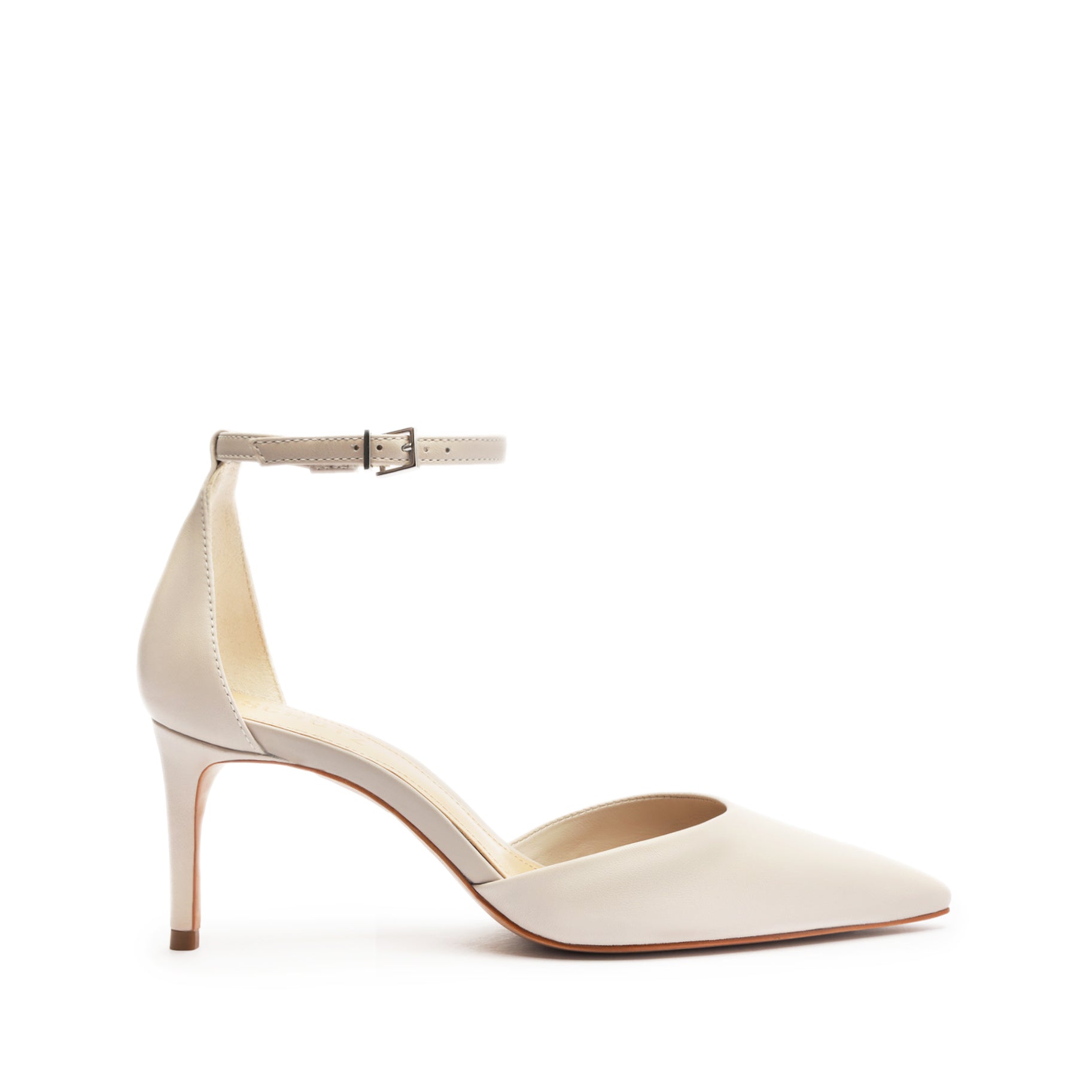 Tamara Casual Leather Pump Pumps FALL 23 5 Cream Atanado Leather - Schutz Shoes