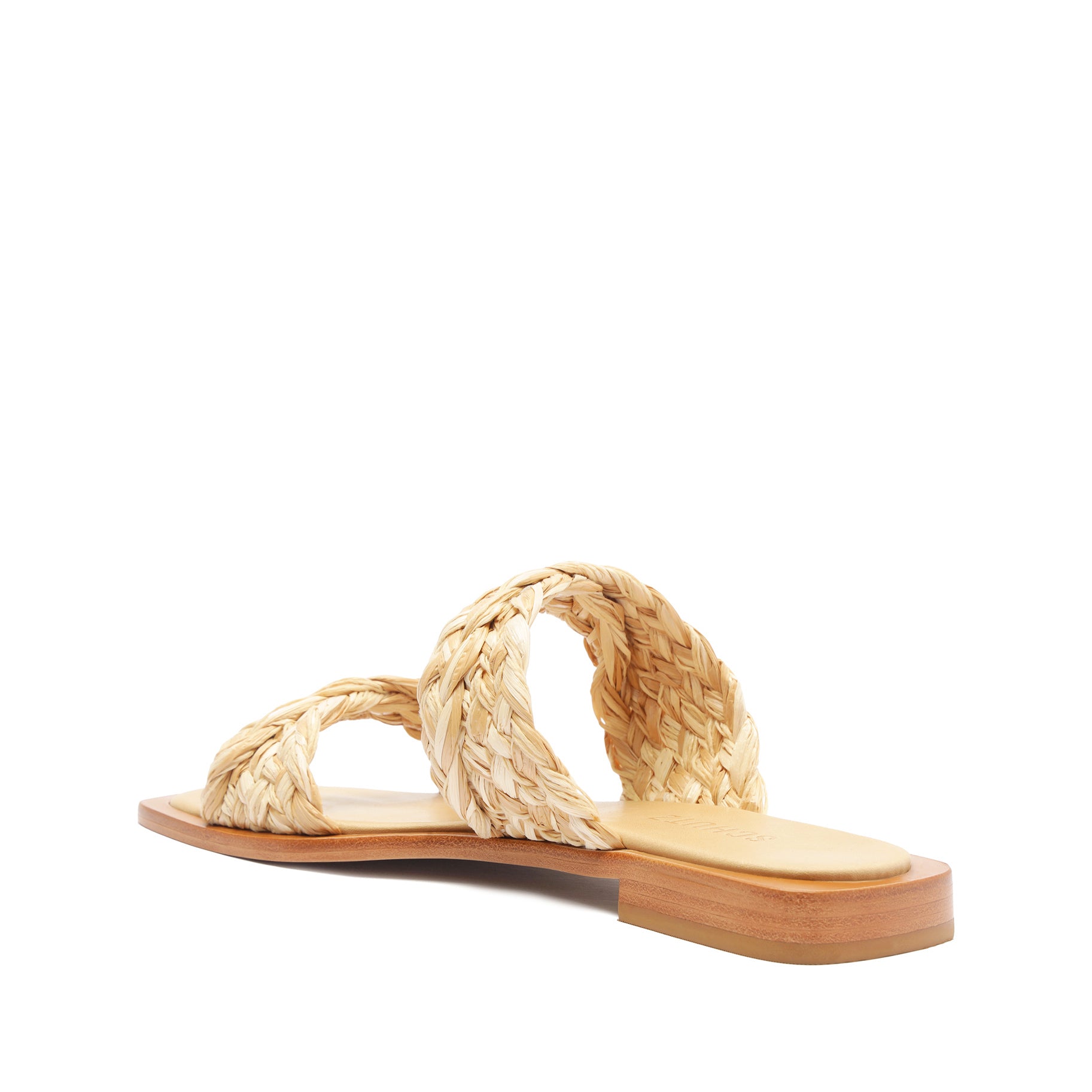 Amani Straw Flat Sandal Flats High Summer 24    - Schutz Shoes