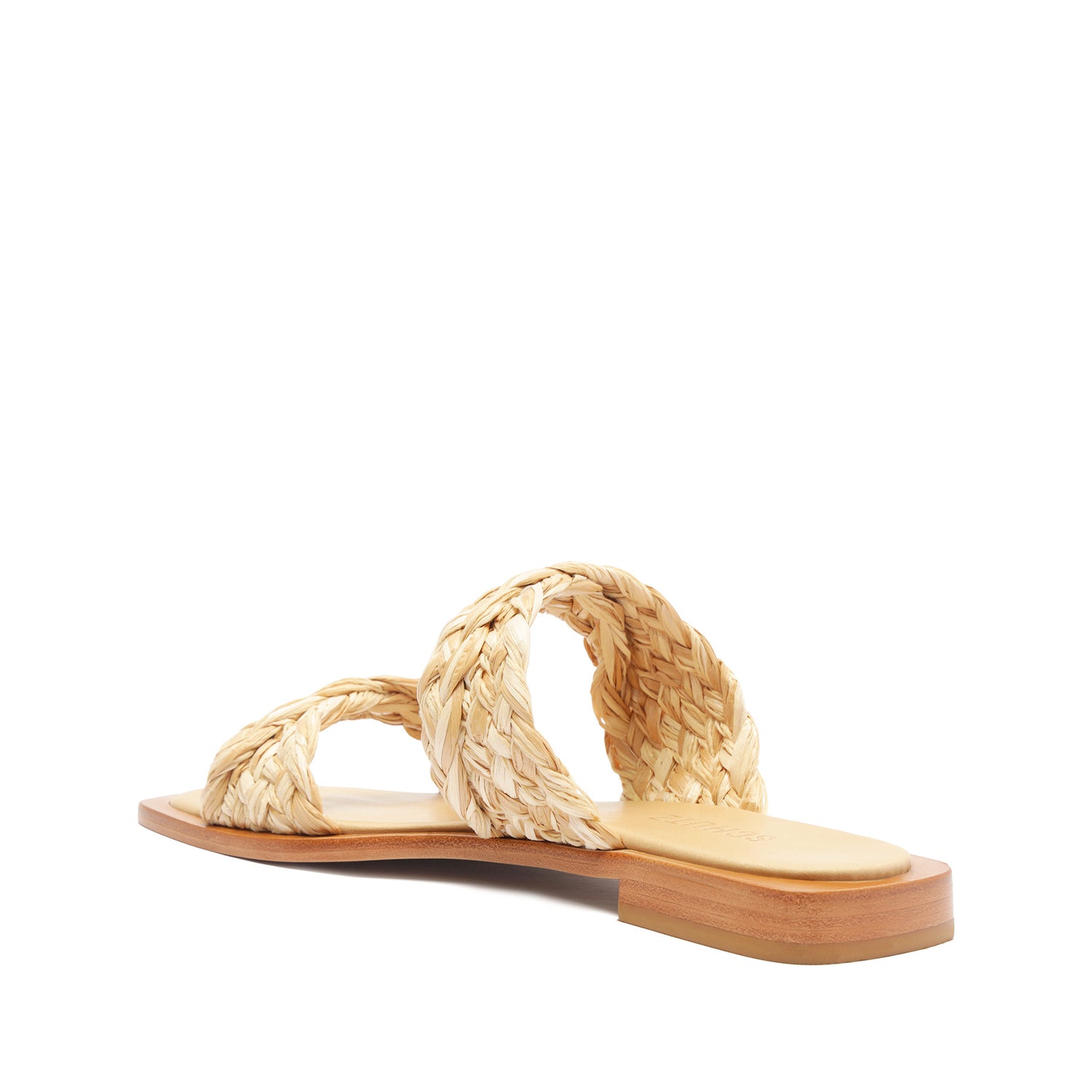 Amani Straw Flat Sandal Flats High Summer 24    - Schutz Shoes