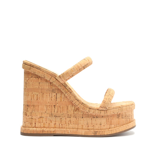 Ully Casual Cork Sandal Sandals High Summer 23 5 Natural Cork - Schutz Shoes