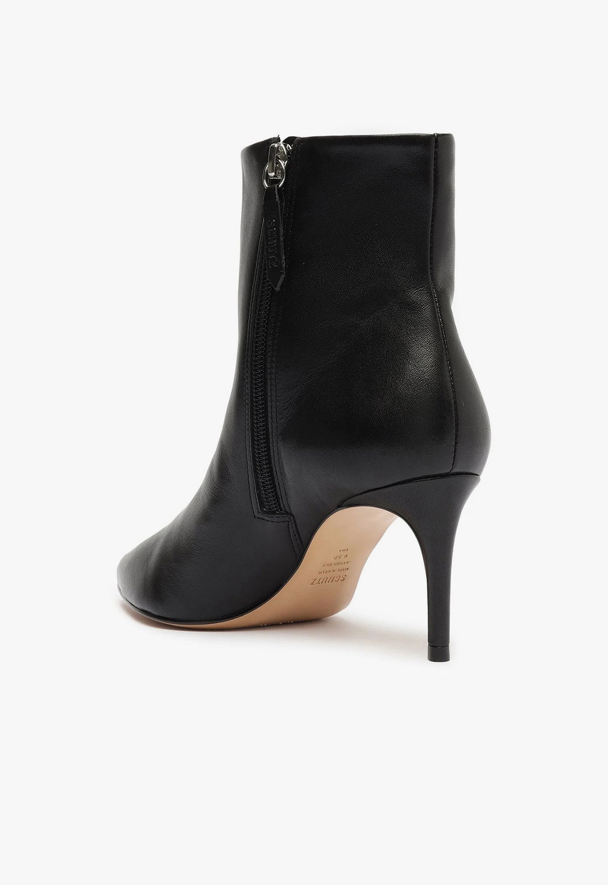 Magali Mid Leather Bootie CO - Schutz Shoes