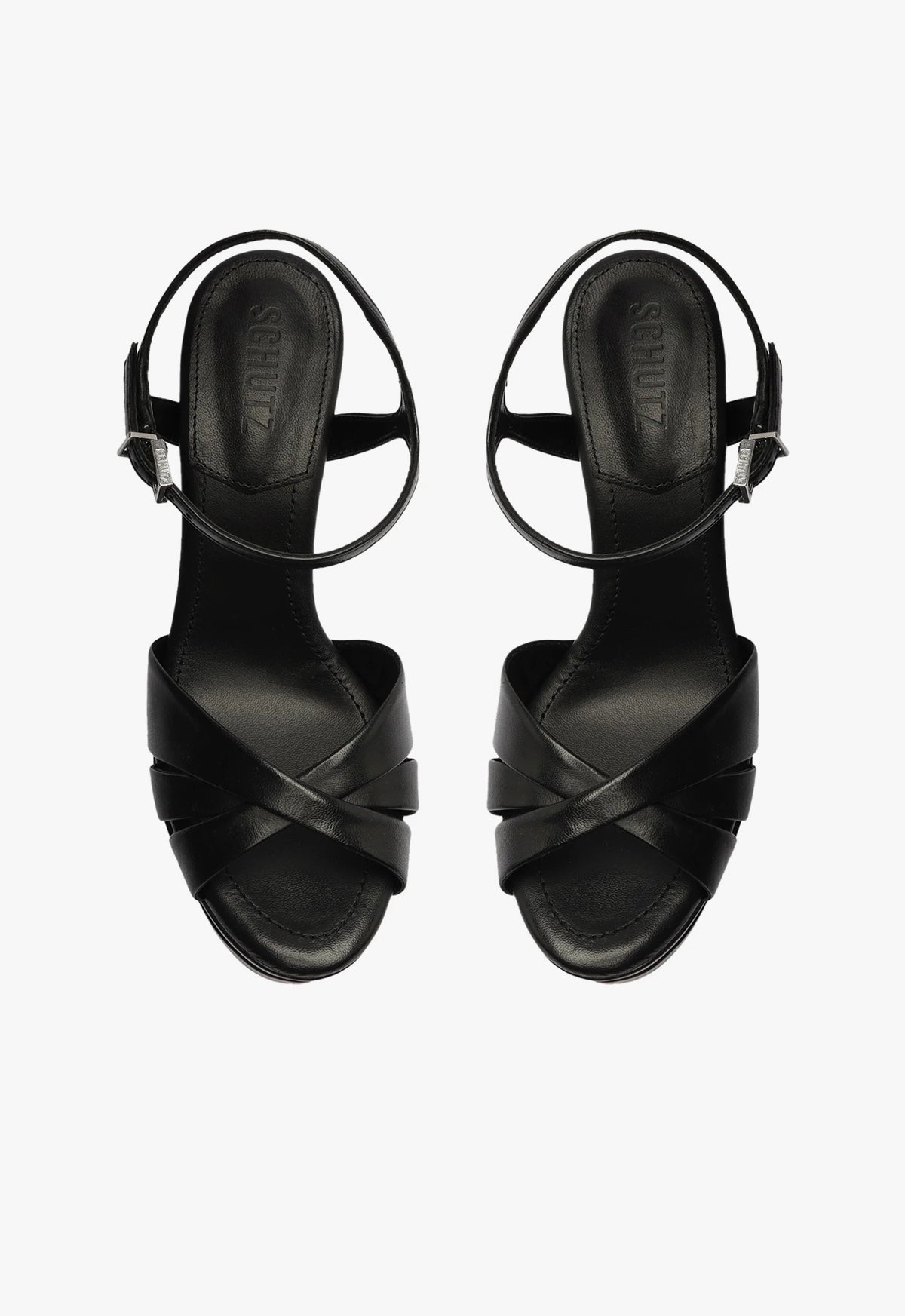 Keefa High Nappa Leather Sandal CO - Schutz Shoes