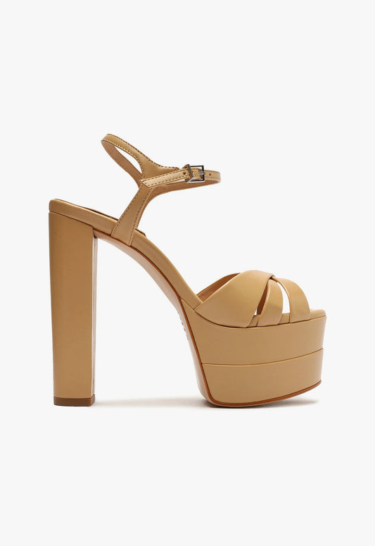 Keefa High Nappa Leather Sandal CO - Schutz Shoes