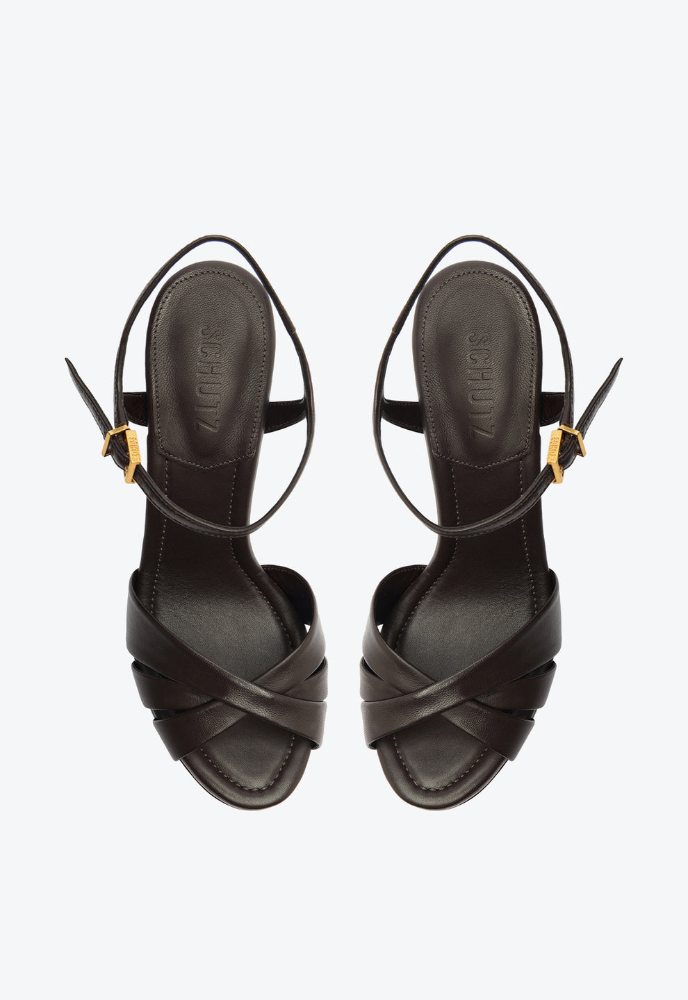 Keefa High Leather Sandal – SCHUTZ
