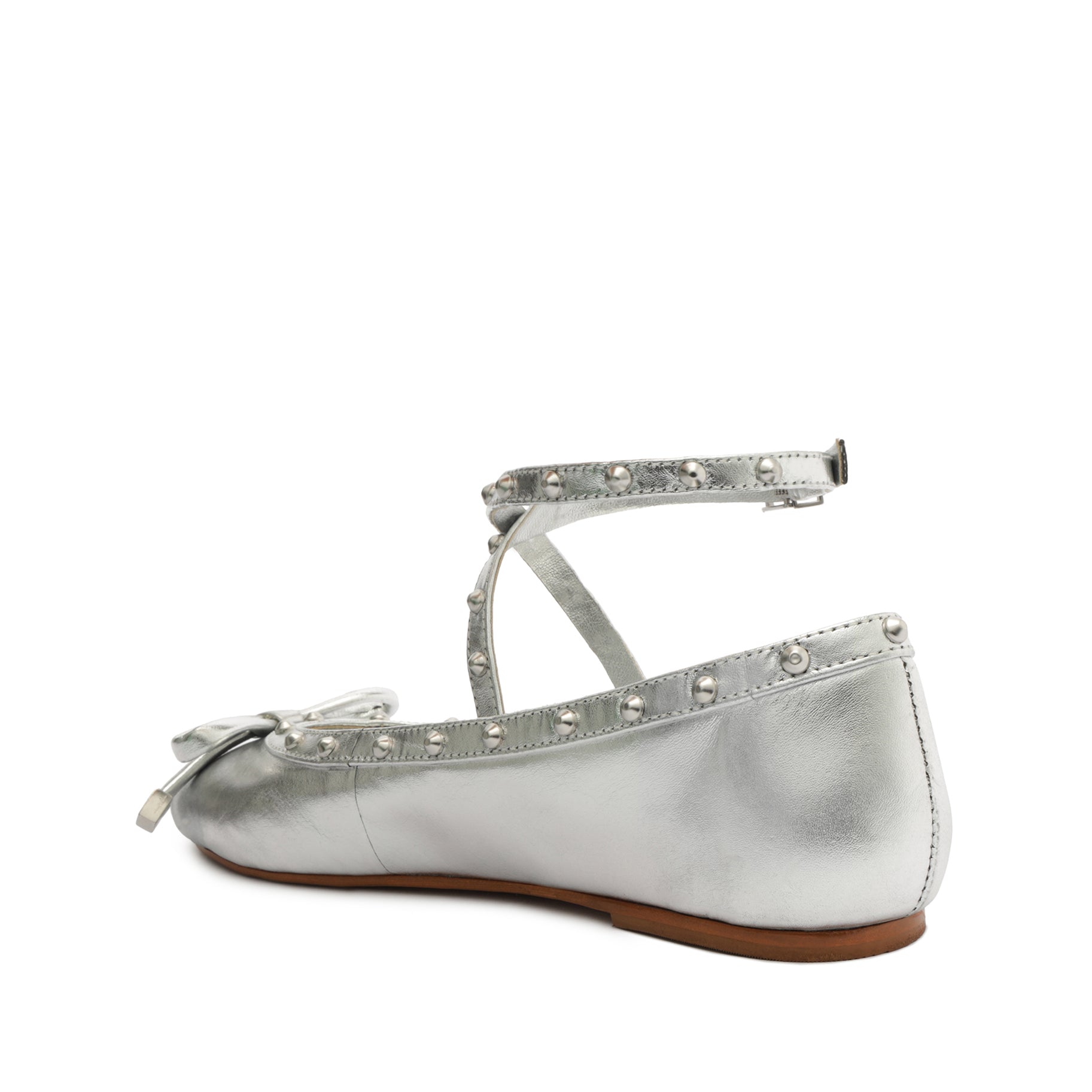 Larissa Metallic Leather Flat Flats RESORT 24    - Schutz Shoes