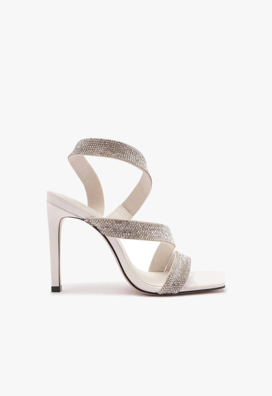 Jodie Glam Sandal Sandals WINTER 23 5 Crystal Nubuck - Schutz Shoes