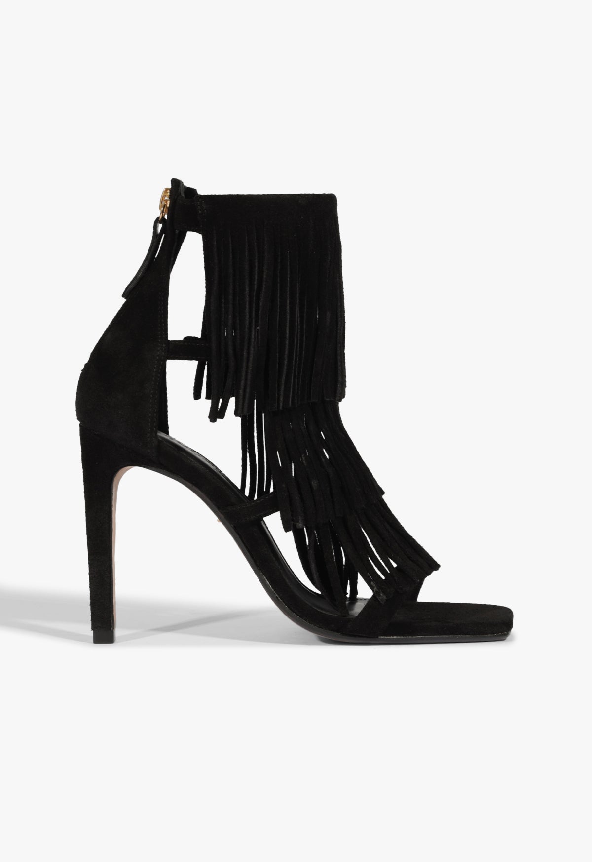 Indie Suede Sandal Fall 25 5 Black Suede - Schutz Shoes