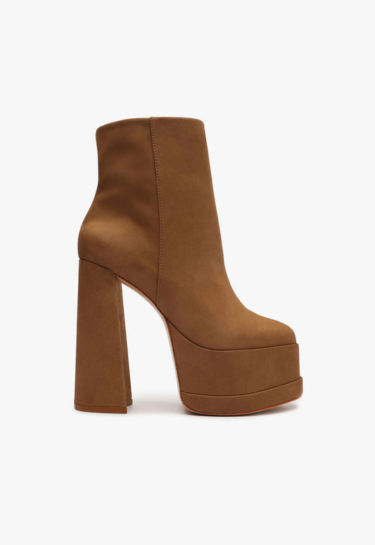 Selene Casual Nubuck Bootie Booties OLD 5 Bear Nubuck - Schutz Shoes