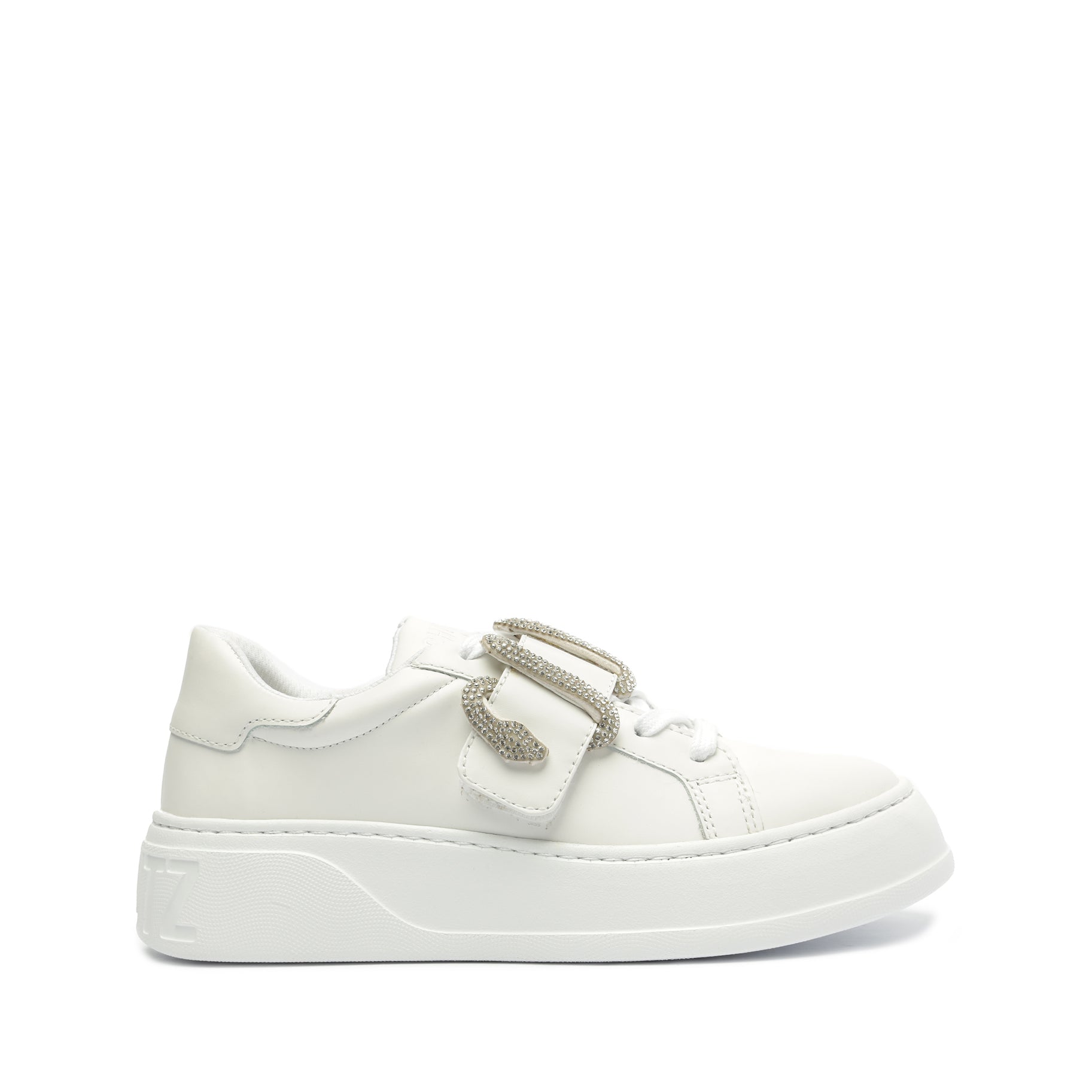 Zurique Leather Sneaker Sneakers PRE FALL 23 5 White Leather - Schutz Shoes