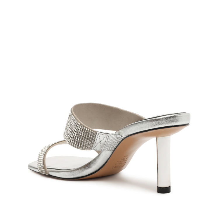 Liam Mid Metallic Nappa Leather Sandal Sandals Resort 24    - Schutz Shoes