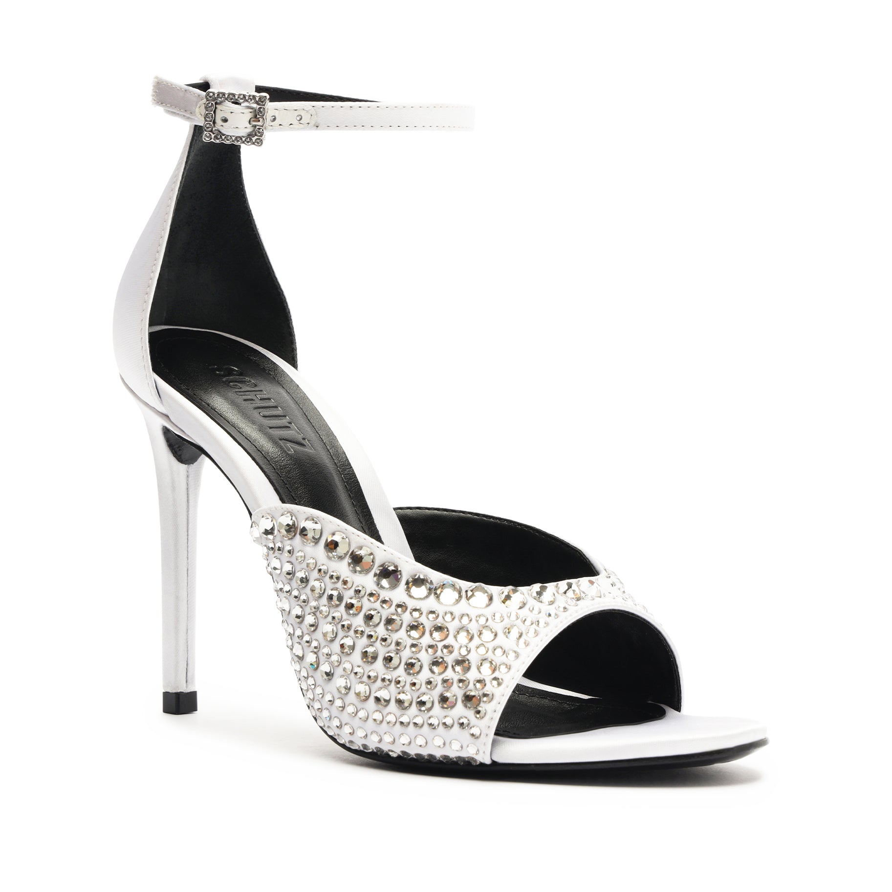 Louise Satin Sandal High Summer 24 - Schutz Shoes