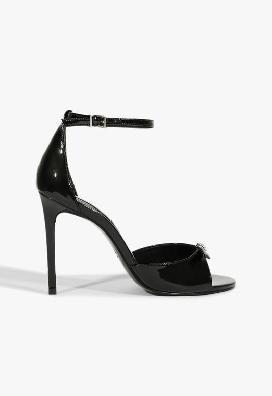 Jane Sandal Winter 24 5 Black Patent Leather - Schutz Shoes