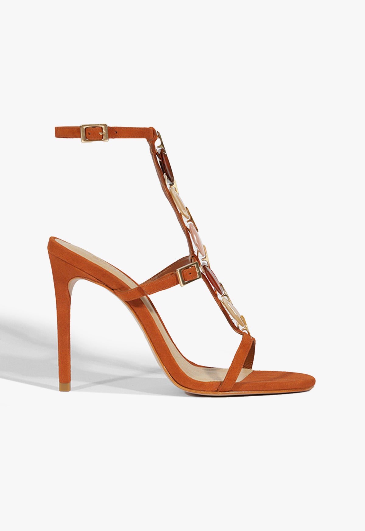 Cassandra Suede Sandal Spring 25 5 Brown Suede - Schutz Shoes