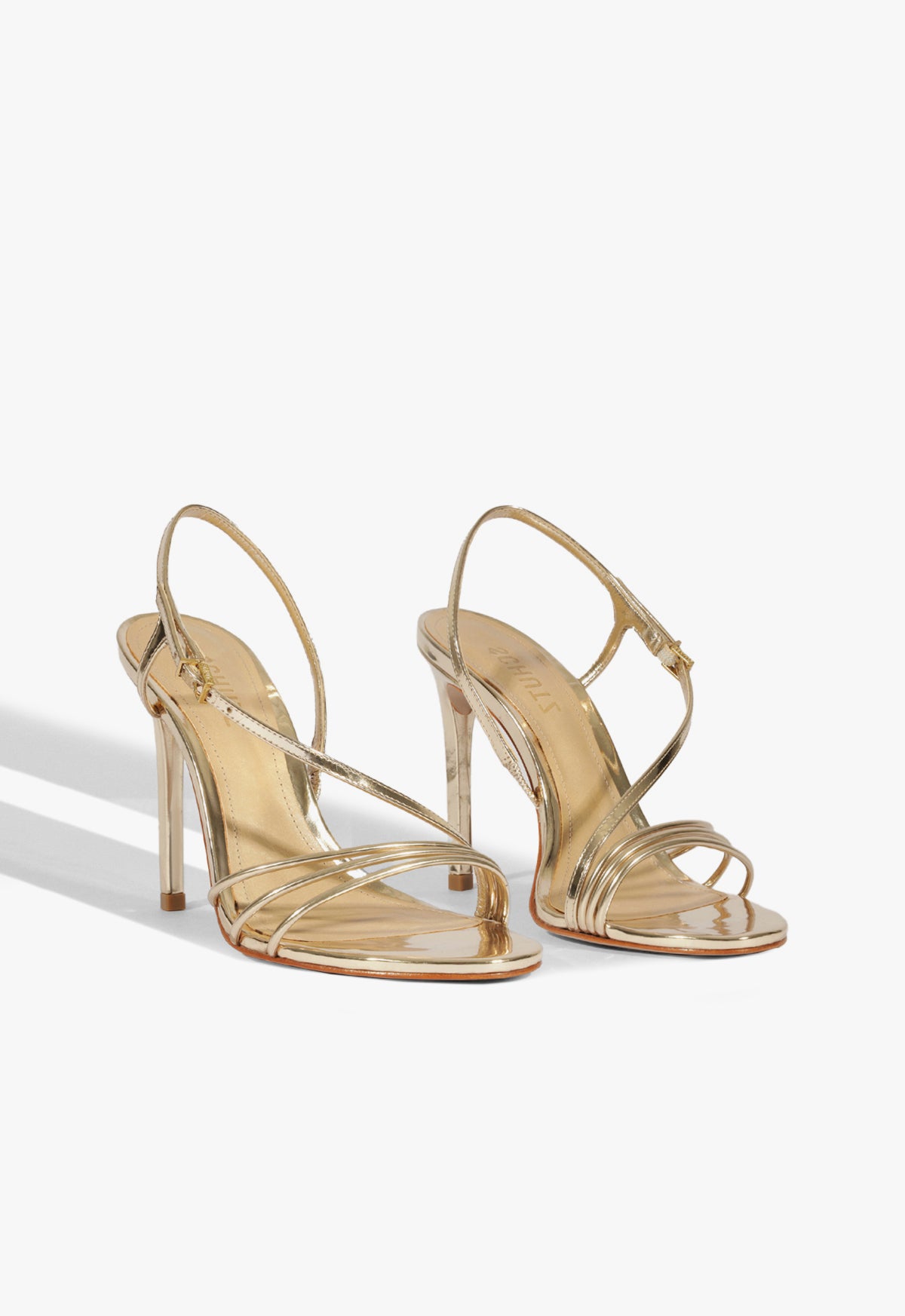 Inez Specchio Leather Sandal Spring 25 - Schutz Shoes