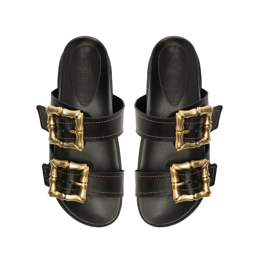 Enola Sporty Leather Sandal – SCHUTZ