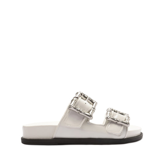 Enola Casual Sporty Sandal OLD 5 Pearl Nappa Leather - Schutz Shoes