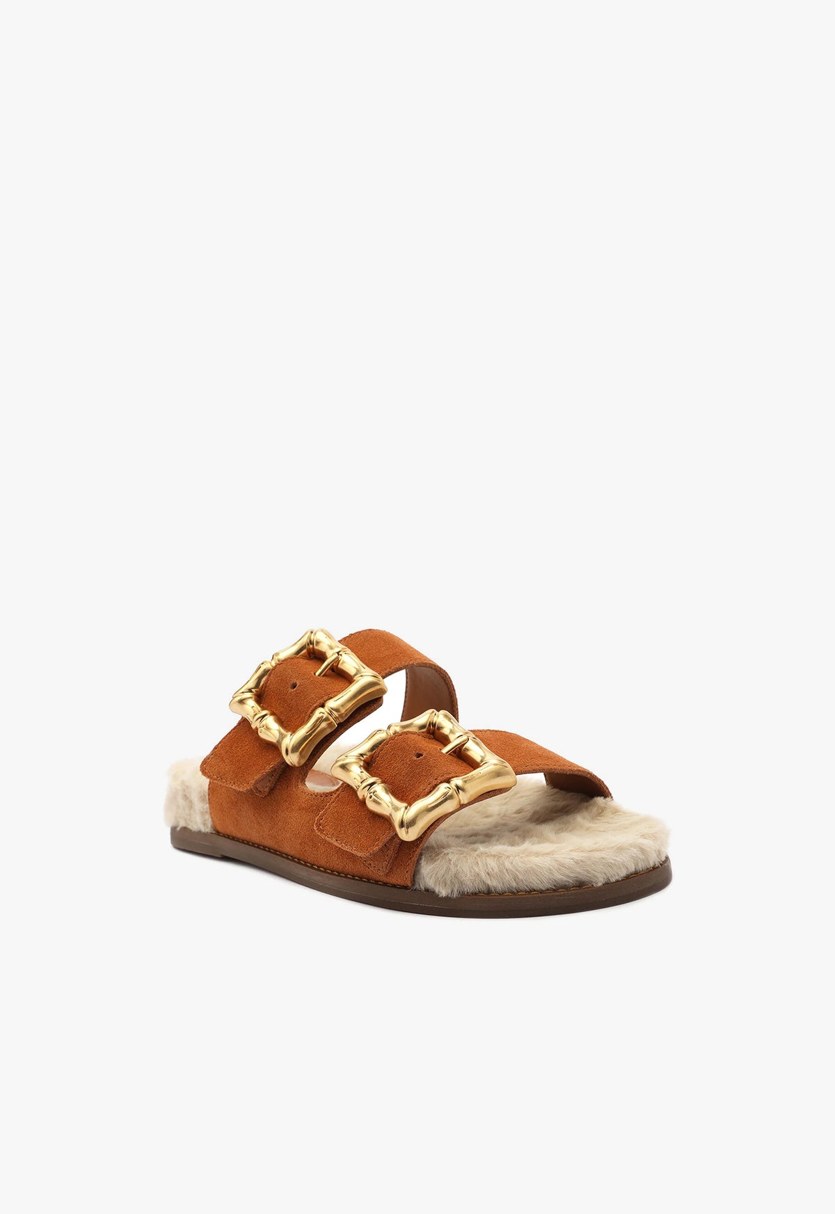 Enola Weekend Sporty Cow Suede Sandal PRE FALL 23 - Schutz Shoes