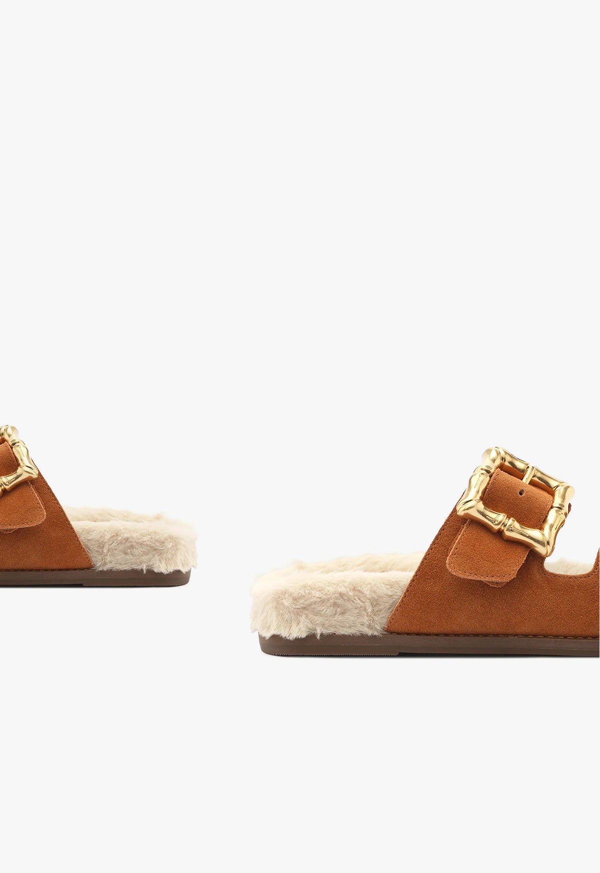 Enola Weekend Sporty Cow Suede Sandal Flats PRE FALL 23    - Schutz Shoes