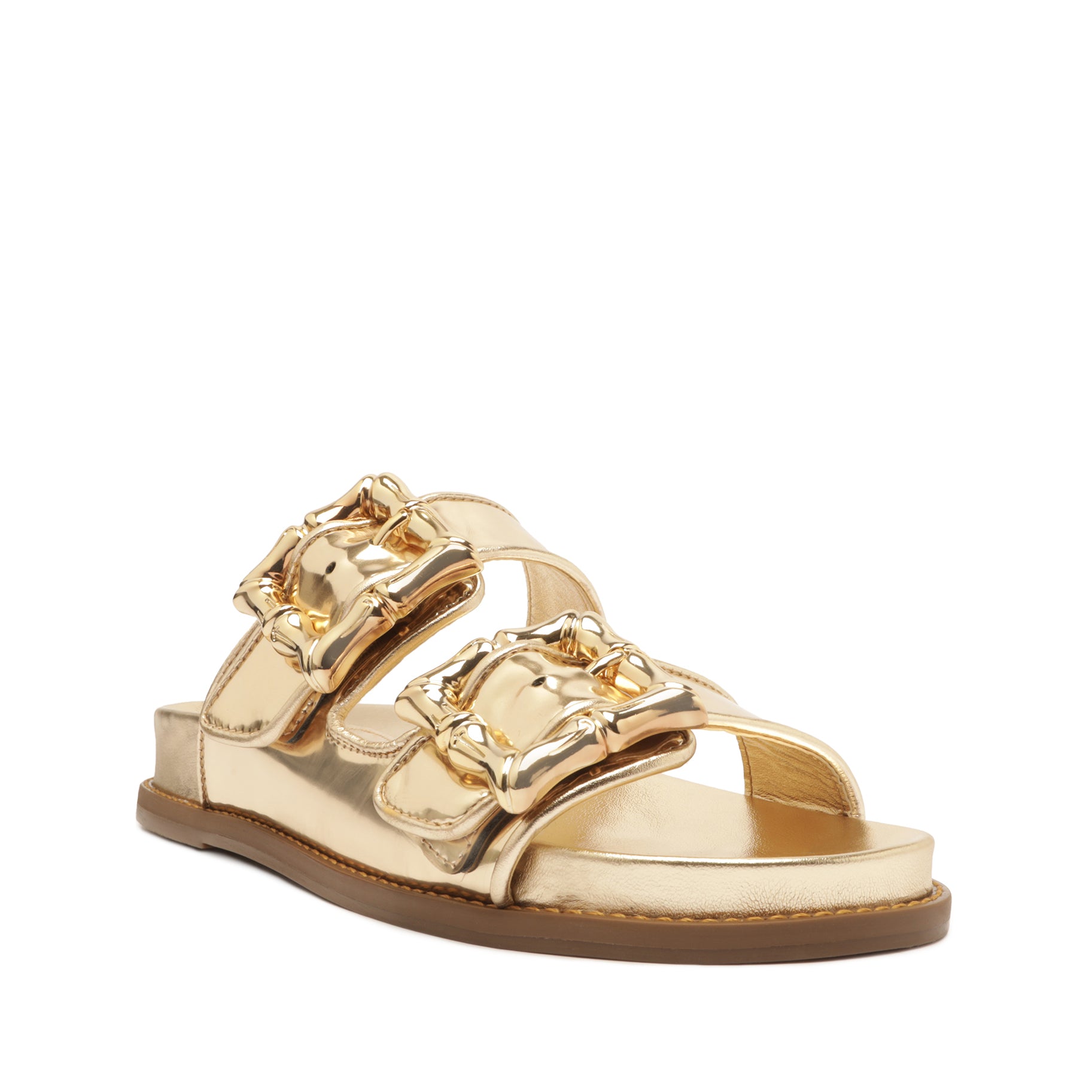 Enola Sporty Specchio Sandal Flats High Summer 23    - Schutz Shoes