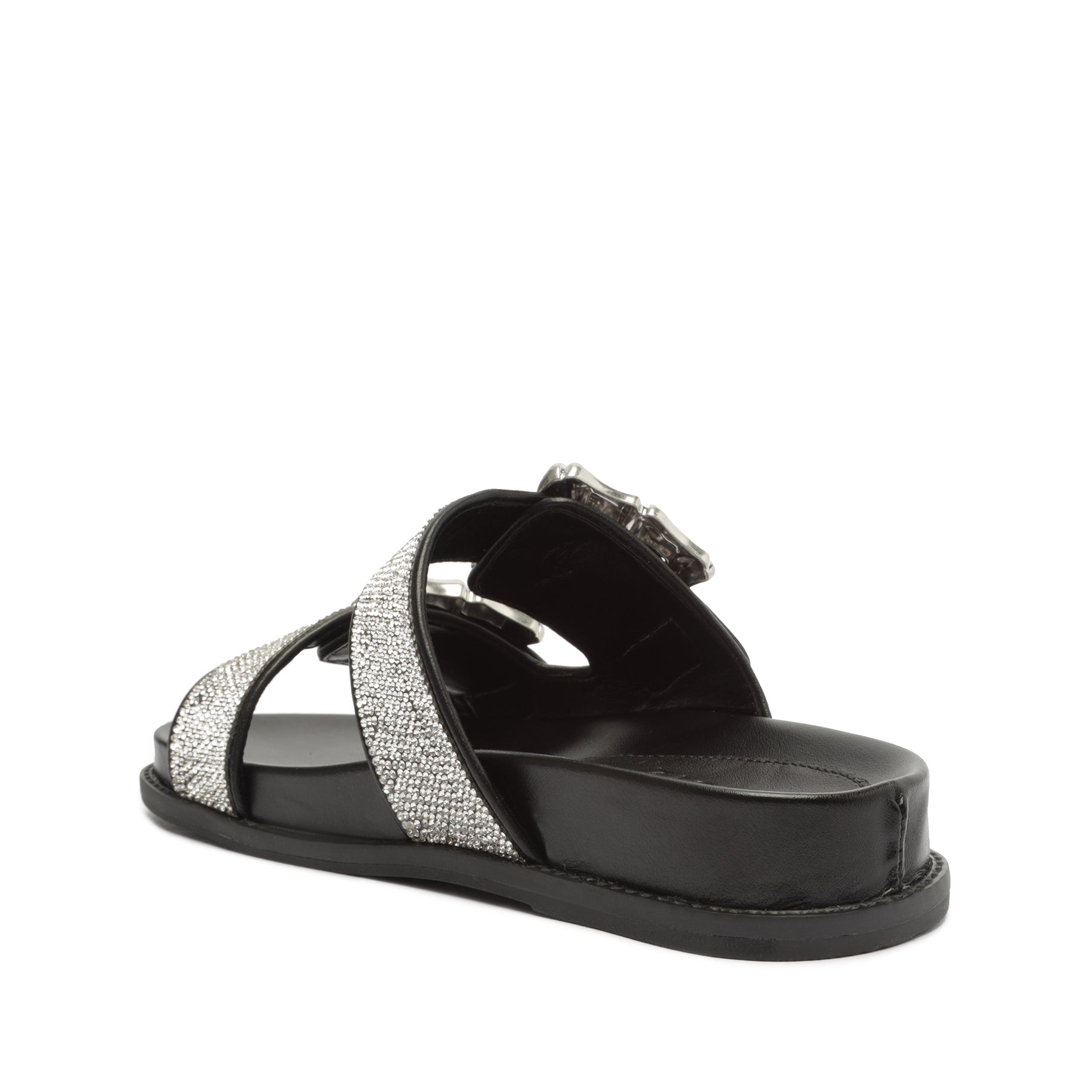 Enola Glam Sporty Leather Sandal Flats OLD    - Schutz Shoes