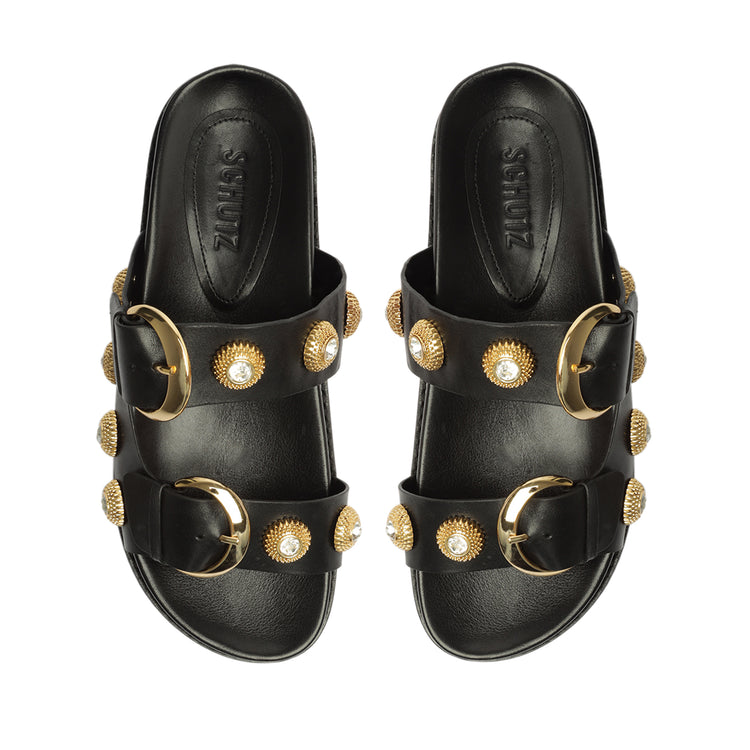 Vivian Sporty Leather Sandal – SCHUTZ