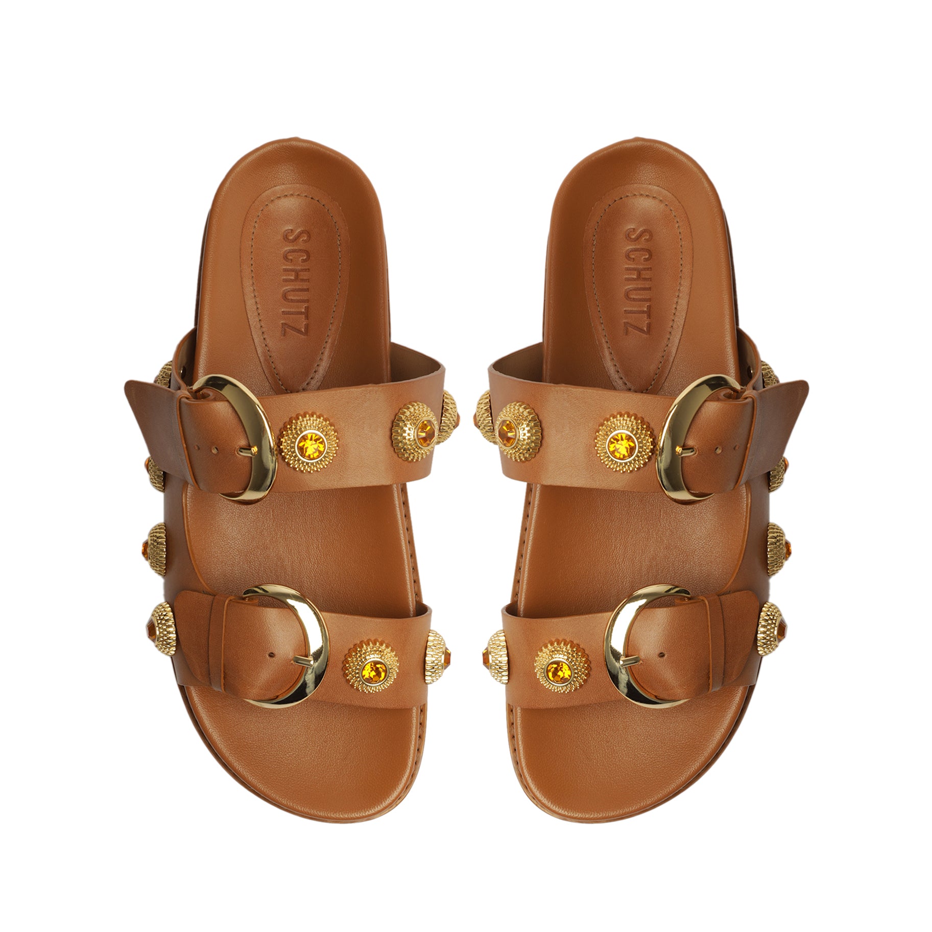 Vivian Sporty Atanado Leather Sandal Sandals OLD    - Schutz Shoes