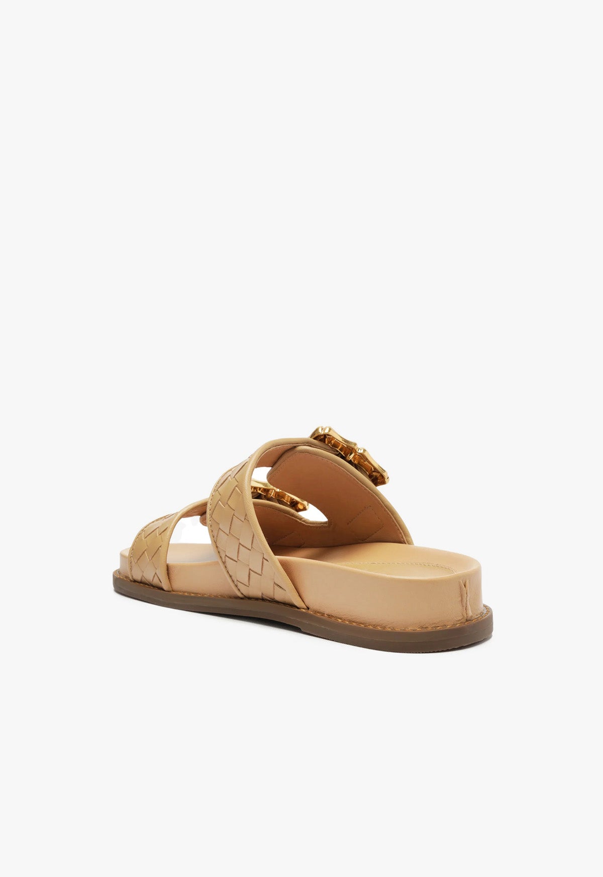 Enola Sporty Woven Leather Flat Flats RESORT 24    - Schutz Shoes